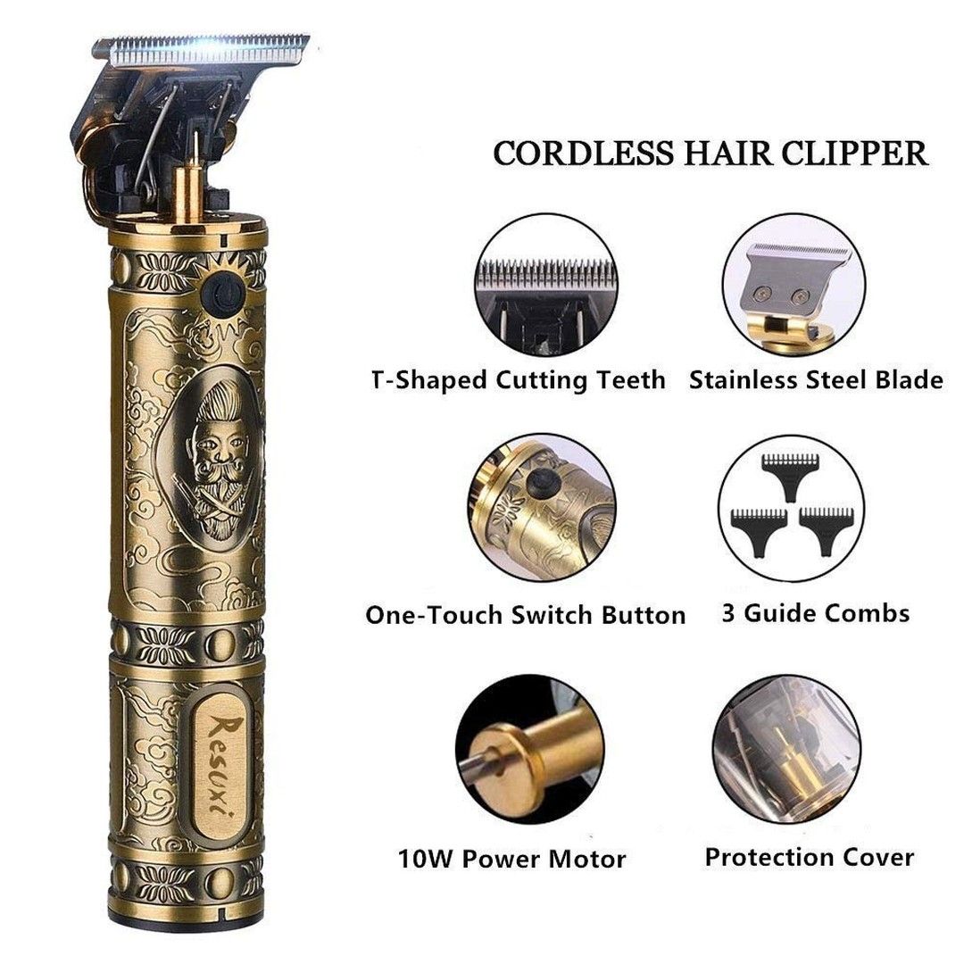 T9 Trimmer Electric Cordless Hair Cutting Machine Professional Hair Barber Trimmer for Men Clipper Shaver Beard