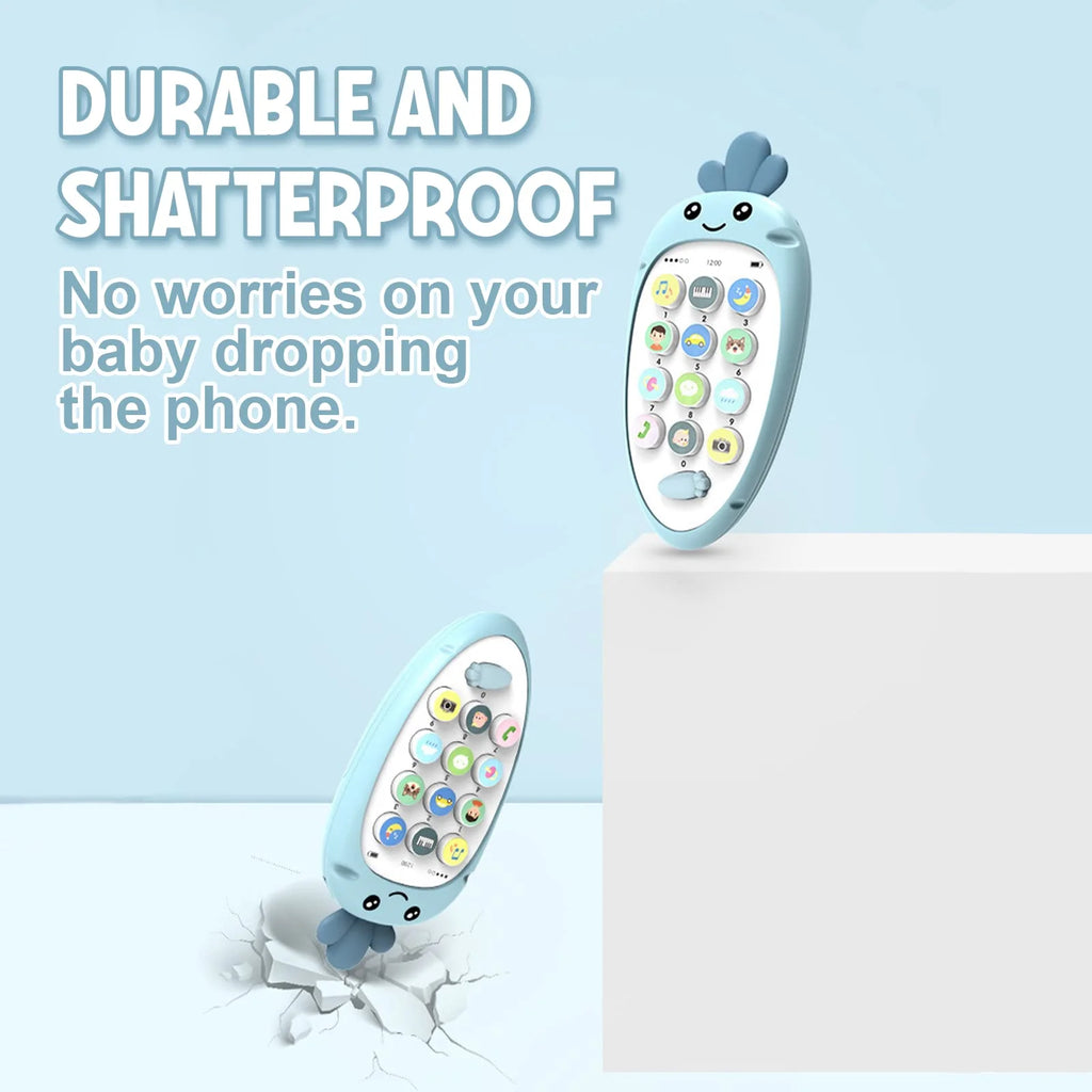 Magic Speed Cube 3x3 Puzzle Toys + Mobile phone Learning Machine Toy + Animal 3D Paper Puzzle For Kids + Building Blocks For Kids