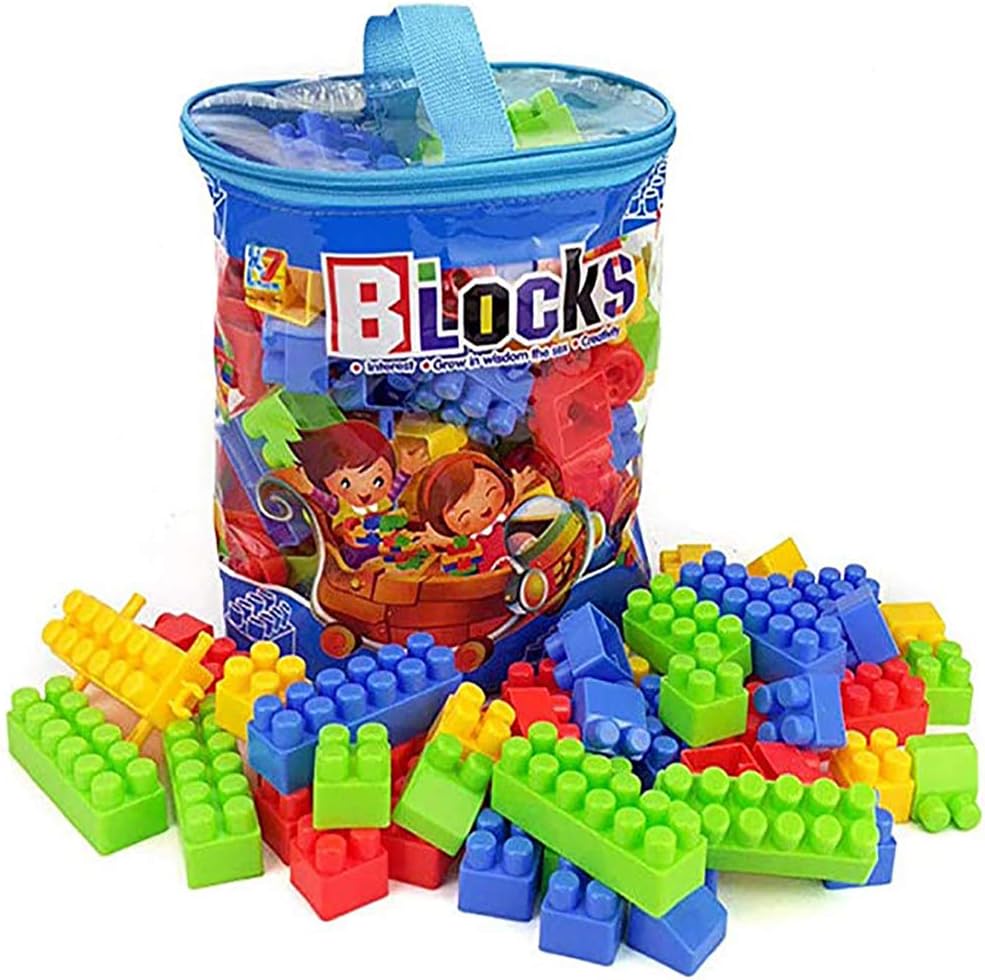 Big Pieces Building Blocks For Kids - Spark Your Child's Creativity and Imagination with Ultimate Design-Yourself Building Blocks Set