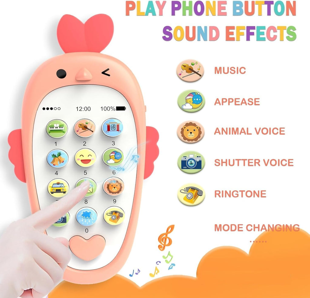 Magic Speed Cube 3x3 Puzzle Toys + Mobile phone Learning Machine Toy + Animal 3D Paper Puzzle For Kids + Building Blocks For Kids