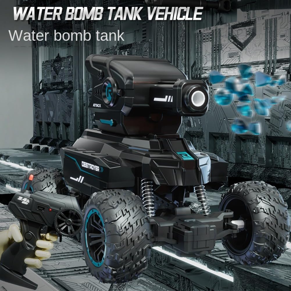Remote Control 4 Function Water Bomb Climbing Vehicle With Battery