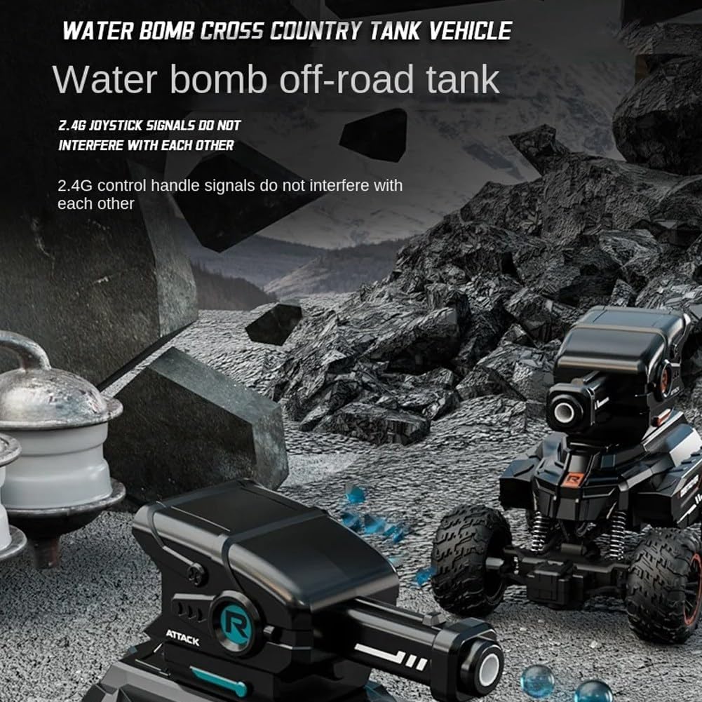 Remote Control 4 Function Water Bomb Climbing Vehicle With Battery
