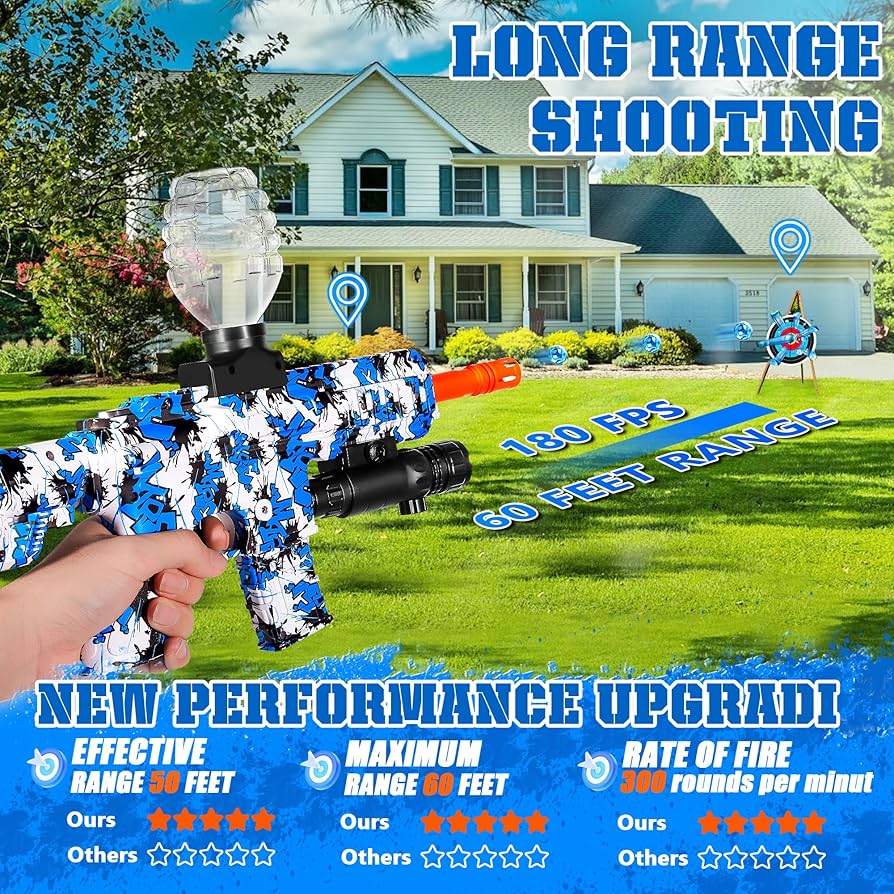 Electric full automatic Gel blaster machine for kids