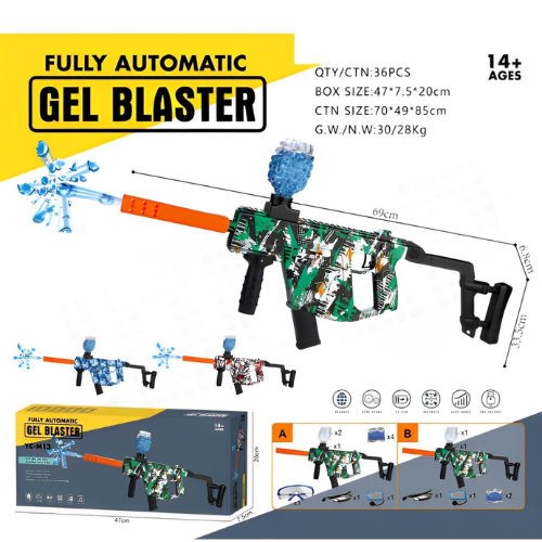 Electric full automatic Gel blaster machine for kids