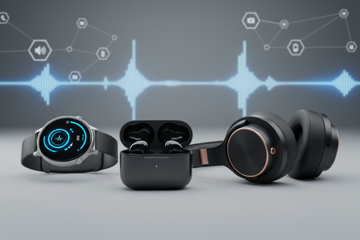 “Discover premium Airbuds, Smart Watches, and High-Performance Headphones designed for comfort, quality, and style. Our store brings you the latest tech with crystal-clear sound, long-lasting battery life, and smart features that fit your lifestyle. Whether you’re working out, traveling, or upgrading your daily routine, we offer reliable, modern accessories at unbeatable value. Shop now and experience the perfect blend of innovation and affordability.”